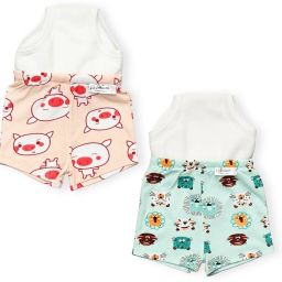 Snug kins Potty Training Shorts for Kids 100% Cotton(Size 3-4 Yrs)-Pack 2-27