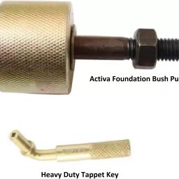 Foundation Bush Puller For Activa with multi vehicle tappet adjust key Lever Tool-image-95