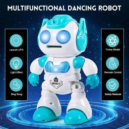 Remote Control Robot for Kids, Flashing Lights and Music, Sing-Dance-Move-image-75