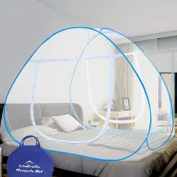 Polyester Kids Washable Pop-Up Foldable Double Bed Mosquito Net Mosquito Net-5