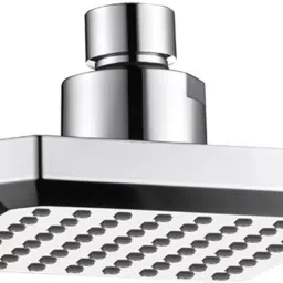 4x4 Inch Hex Rainfall Overhead Shower Without Arm Shower Grab Bar-image-90