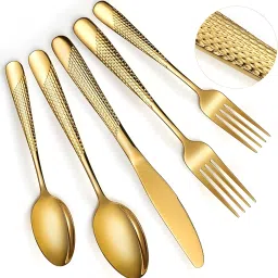 NBD_SPOON_B_GOLD_SETOF_20 Stainless Steel Cutlery Set-image-19