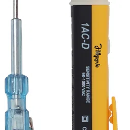 VLT4 Electrical Line Tester + Non Contact Voltage Detector/Tester Pocket Pen 90-1000V with Flashlight & Beep Sound High Analog Voltage Tester-14