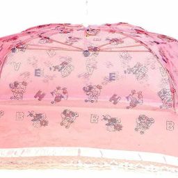 Polyester Kids Washable Umbrella Style Full Cover up for 1 to 12 Month Mosquito Net for New Born Baby Mosquito Net-23