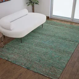 jaipur rugs Blue Jute Textured Solids 8 x 10 Feet Hand Woven Carpet-picture-19