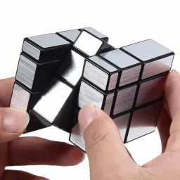 d eternal Mirror Cube High Speed Silver Mrrror Blocks 3 by 3 image 5