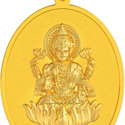 Lakshmi_Coin Locket Backside_ 22 K 2 g Gold Coin-image-47