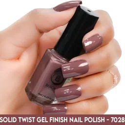 SOLID TWIST GEL FINISH NAIL POLISH - BNP7028 Light Nude-image-6