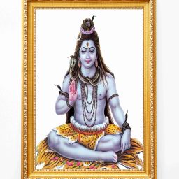 Lord SHIV Golden Photo Religious Frame-image-50