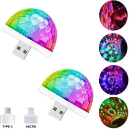 Mini Disco Light for Home Decor Room Party and Car Disco Projection Light Single Disco Ball-image-8