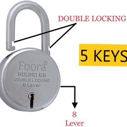 Silver Chrome Door levers-13