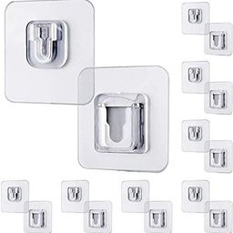 vrdh (Pack of 10) Self-Adhesive Male Female Hook 1.204 Hook 10-picture-37