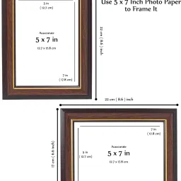 golden peacock Polymer Table Photo Frame image 3