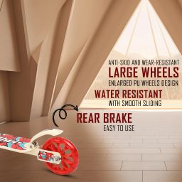 Adjustable height for kids scooter with stylish design, attractive colour-image-82