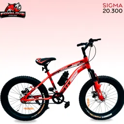 SIXTY NINE 20 INCH D/DISK BRAKE F/SHOCKER FAT TYRE CYCLE FOR KIDS AGE 5 TO 8 YRS 20 T (inch) Fat Tyre Cycle-image-37