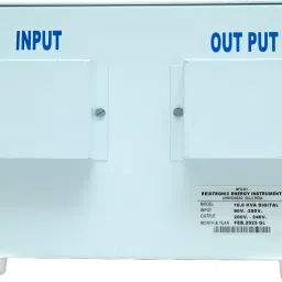 reistronix energy instruments 10.0 KVA Input 90V to 290V Deep freezer Digital voltage stabilizer image 3