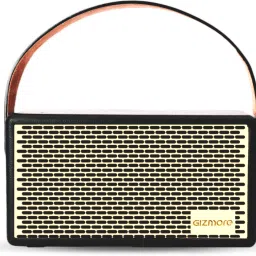 Gizmore GIZ MS516 Portable Speaker| Wooden Cabinet With Leather Strap, 5H Playback 16 W Bluetooth Speaker-19