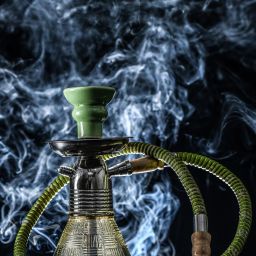 GREEN Color 9 inch Glass Hookah-image-44