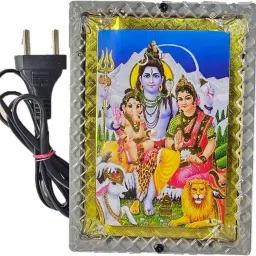 Shiv Parvati 7 Mantra jaap With Beautifull LED Disply Prayer Kit Prayer Kit-image-12