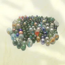 150Pieces Mix OR Multicolour Kanche Glass Marble Ball_a65-24