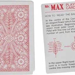 Marked Playing Cards for Flash (Mr.Max) Red-19
