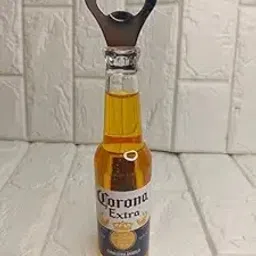 Magnetic Beer Bottle Opener Figure - Fridge Magnet | 9" - Corona Extra Bottle Opener-image-65