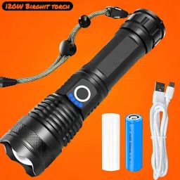 X164 High Power Rechargeable Torch – Rugged LED Torch for Home and Travel Torch-picture-3