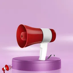 guggu Megaphone Portable Megaphone Siren Loudspeaker Function &Long Battery BackupS398 Outdoor PA System-picture-36