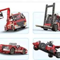 radhey preet 23 in 1 Different Form of Vehicles Model Block Set in a 1 Game 3110 image 5