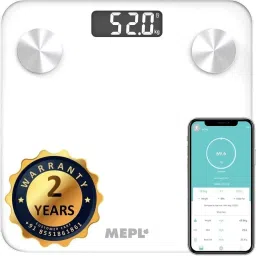 MEPL Smart Scale with BMI, Bone Density, and Advanced Health Tracking Features. Weighing Scale image 2