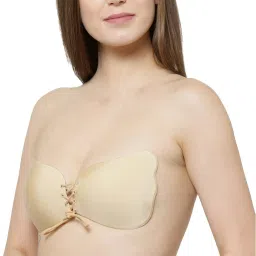 Invisible Silicone Gel Self Adhesive Backless Reusable Stick on PushUp Bra M41 Nursing Breast Pad-image-9