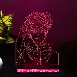 GoJo saturo354 Acrylic Led Night Lamp 16 Color Changing Light with Remote Control Anime Home Decor Light Gift for Birthday Table Lamp-28