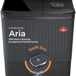 7 kg Semi Automatic Top Load Black, Grey-6