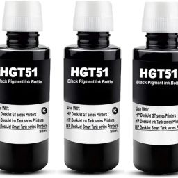 HV Cartridges GT51 Black Refill Bottle Compatible for HP Ink Tank 115,310,315,319,410 Printer Black Ink Bottle-image-68