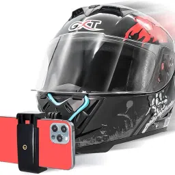 Fixing Bracket Motorcycle Helmet Chin Fixing Holder Integrated Helmet Belt Bike Mobile Holder-4