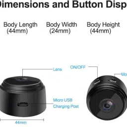 AVOIHS Smart Mini Wifi Cctv Network Wireless Audio Video Online View Security Camera image 2