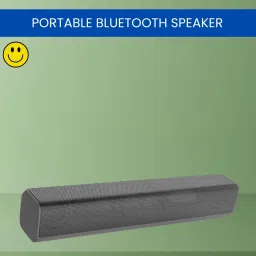 GUGGU Music Bar (PORTABLE HOME THETER SOUNDBAR)With Stereo Sound & 1200mAh BatteryJ189 20 W Bluetooth Soundbar-picture-3