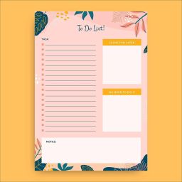 to Do List Notepad by , 50 Tear-Off Sheets, Motivational Checklist for Organizing and Tracking Life Goals, Habits, Achievements, Reminders, Priorities and Notes A5 Planner Blank 50 Pages-image-17