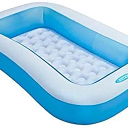 Inflatable Baby Bath Tub Rectangular Pool Multi Color ( 5 feet x 18 inch) Inflatable Swimming Pool-38