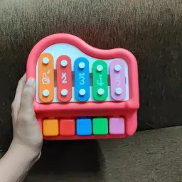 Xylophone 2-in-1 Premium Piano 5 Key Scale Musical Toy For Kids - 735-picture-10