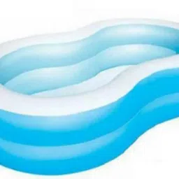 Rectangular Swimming Tub for Kids and Adults for House Outdoor Garden, 8.7 Feet Inflatable Swimming Pool-image-42