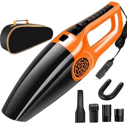 Powerful PRO+ with High Suction Power, Portable, Multipurpose Set of Accessories Car Vacuum Cleaner with 2 in 1 Mopping and Vacuum, Anti-Bacterial Cleaning-2