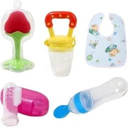 5 Pieces Combo Set For Your New Born Babies teether feeder03 Teether and Feeder-image-49