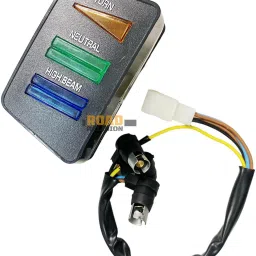 mjauto Pilot Lamp with Bulb Holder Combo compatible Speedometer Analog Speedometer image 4