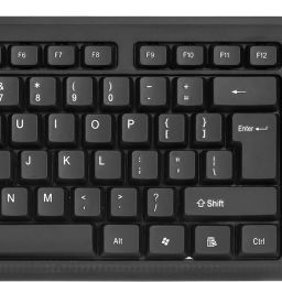 Ant Value FKBRI01 Wired USB Standard Multi-device Keyboard Compatible with Desktop, Laptop, Mac Easy to Use,Plug and Play,Quick, Comfy Durable body-43
