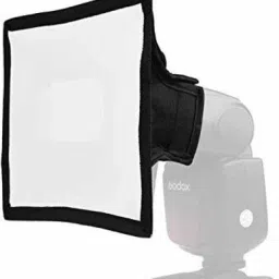 VTS Universal Flash Bounce Diffuser Reflector Soft Light Box Elastic Large Big Size Diffuser Softbox Dome Light Translucent for Flash/Speedlight (15cm X 17cm) Diffuser image 2