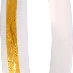 PC Chandra Jewellers P.C. Chandra Jewellers 22K Yellow Gold Sankha Bangle Yellow Gold 22kt Bangle-image-44