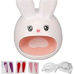 Small LED Nail Lamp,8pcs Light Chips Bunny Shape Cartoon LED Nail Lamp for Nail Polish Dryer-image-11