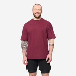 domyos Men's Loose-Fit T-Shirt 520 - Mauve-picture-2