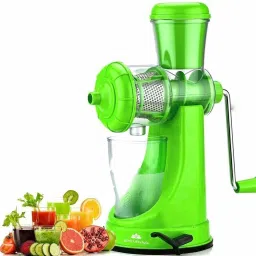 Plastic Plastic Fruit Juicer Juice Making Machine with Steel Handle, Green Hand Juicer Hand Juicer-22